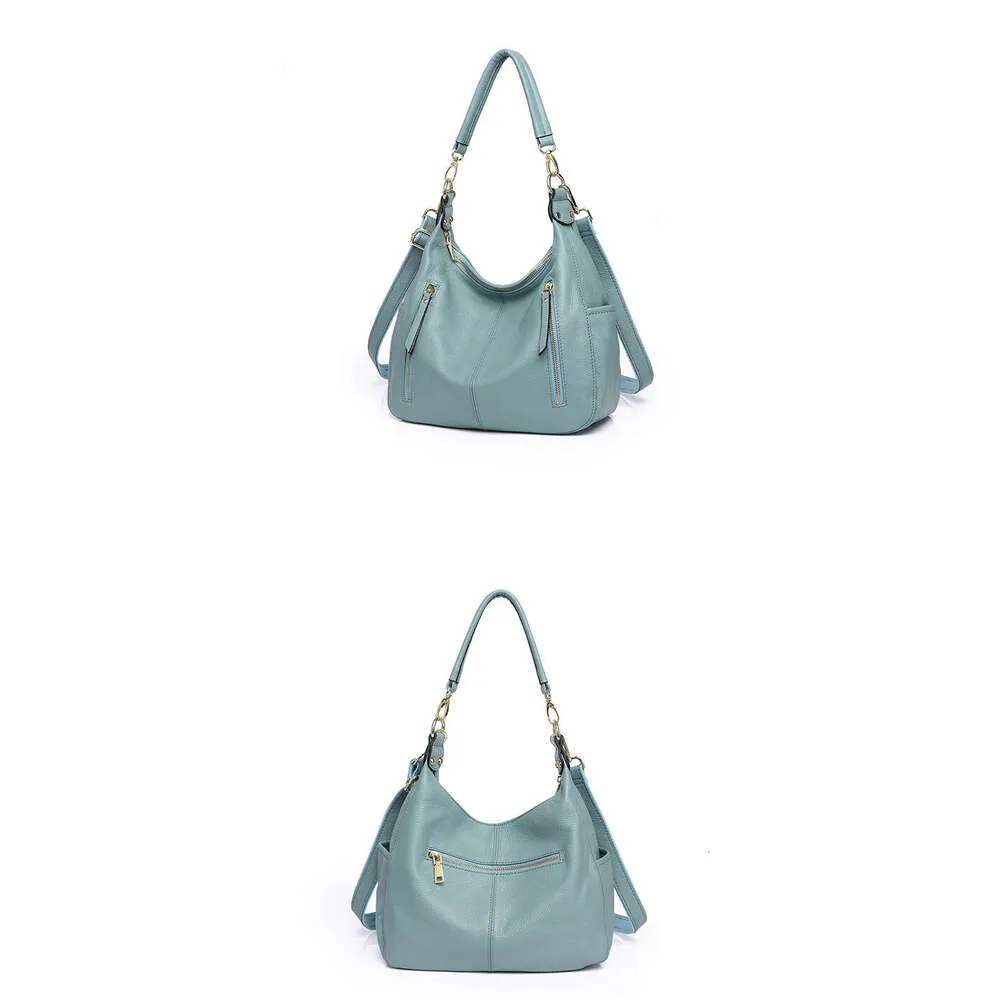 Zency Borsa a mano in vera pelle morbida di alta qualità, grande capacità, da donna, hobo, elegante, classica, a tracolla_voghion.com