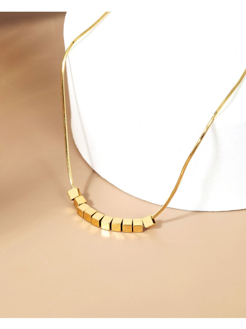 Collana in argento spezzato S Sterg Light Ladies Fashion Niche Joker Clavicle Chain_voghion.com