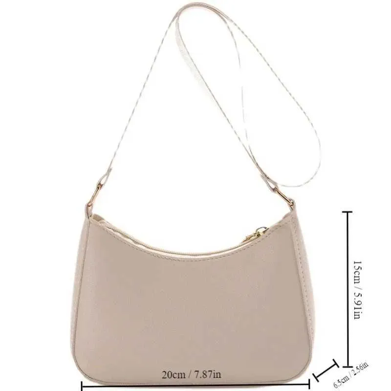 Elegant Women's Solid Colour Pu Leather Shoulder Bag Handbag_voghion.com