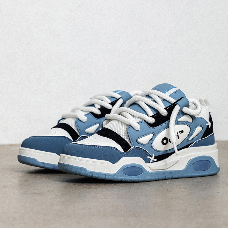 Autunno 2023 Nuove scarpe da papà da uomo con piattaforma bassa, scarpe casual da uomo, scarpe da ginnastica di nicchia, sostituzione monopezzo da uomo