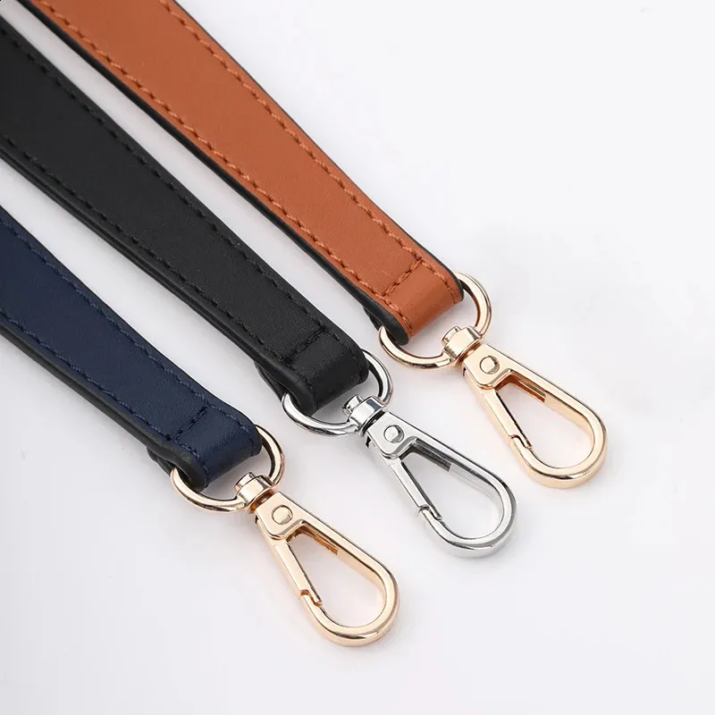 100% Genuine Leather Handbags Handles For Handbag Short Purse Strap Golden Buckle Replacement Bag Belt Band 240729_voghion.com