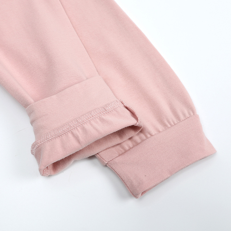 Mother&Kids Children's suit hooded short-sleeved hoodie trousers two-piece children's suit_voghion.com