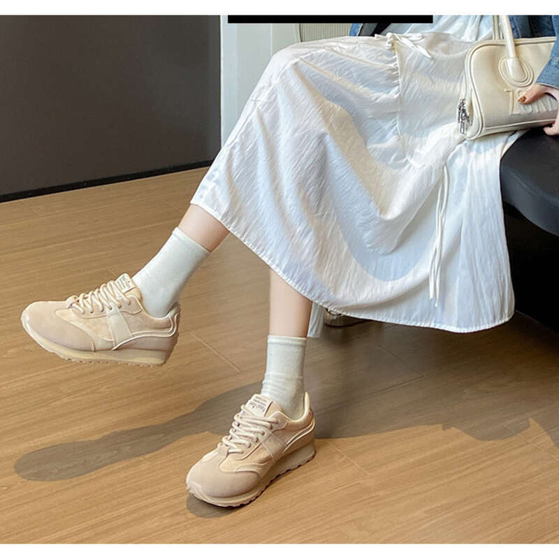 Ins Korean Version New Flat Forrest Gump Shoes For Women 2024 Autumn Student Running, Lightweight And Casual JCF220_voghion.com