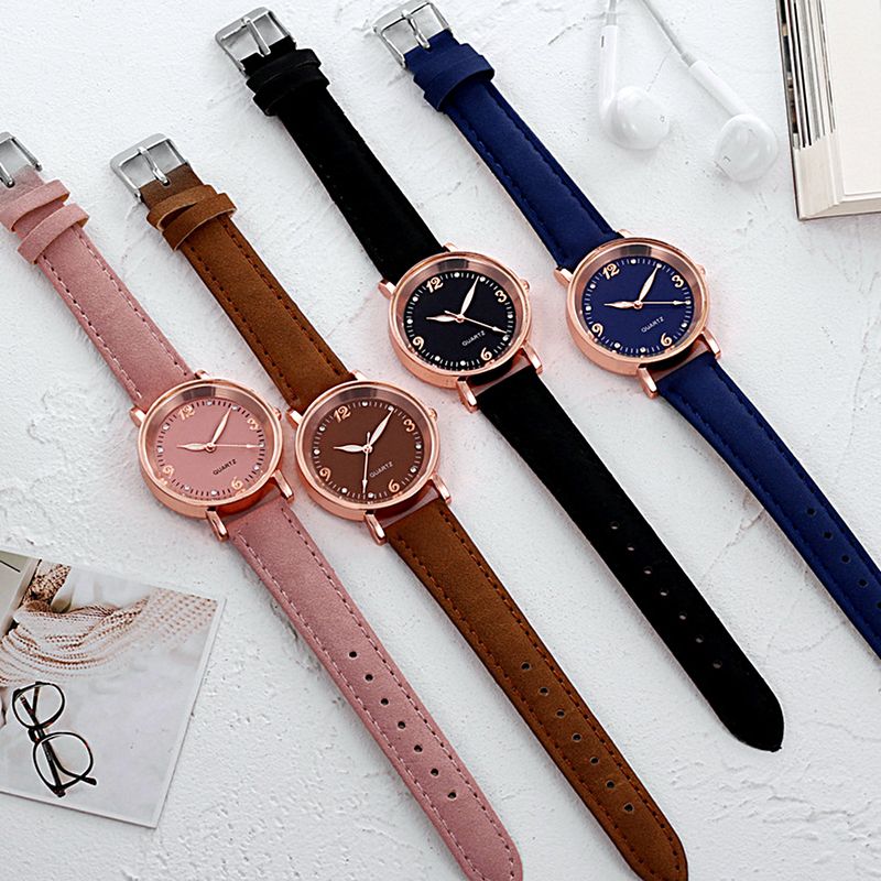Yamaler Luminous Quartz Charming Adjustable Holes Pointer Design Bracelet Watch for Daily Wear_voghion.com
