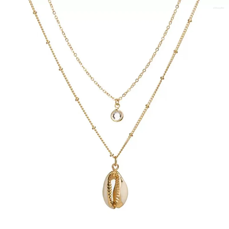 Chaînes 2022 Femmes à la mode Chaîne multicouche Port quotidien Perle de haute qualité Échantillon gratuit Bijoux_voghion.com