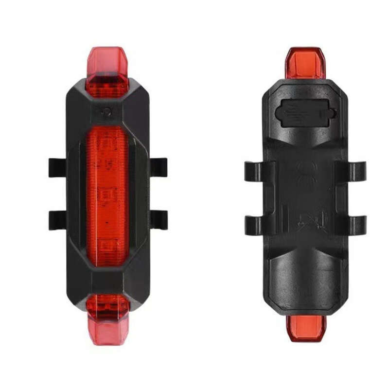 Phares de vélo, ensemble de feux arrière, feux d'avertissement de charge étanches, éclairage de nuit pour VTT,_voghion.com