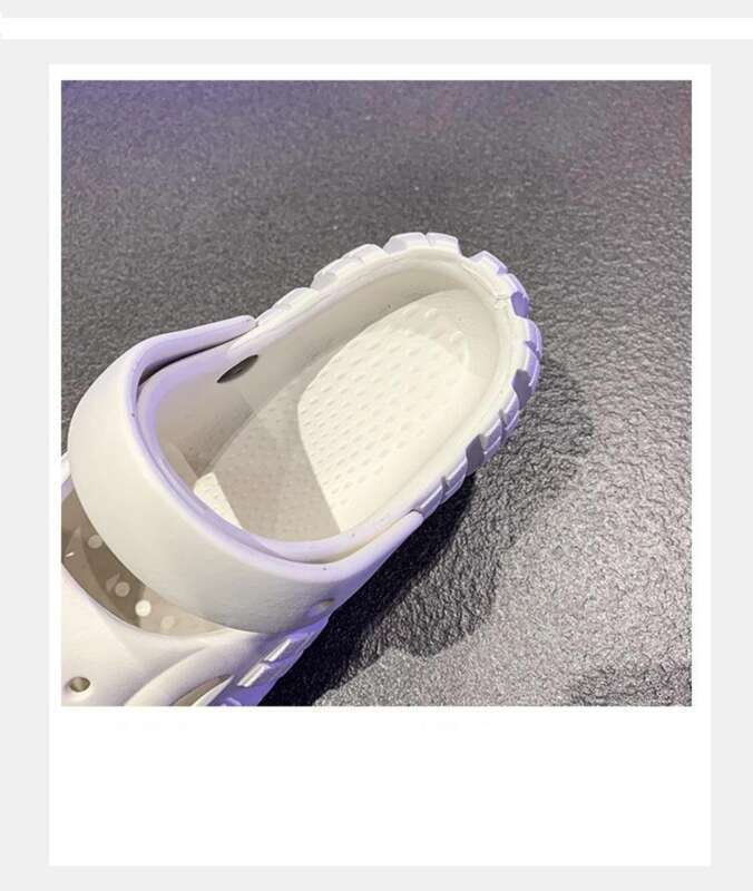 Trampling Keywords Feeling, Hole Slippers, Beach Slippers For Men And Women, Outdoor Slippers, Feeling, , Women, ,_voghion.com