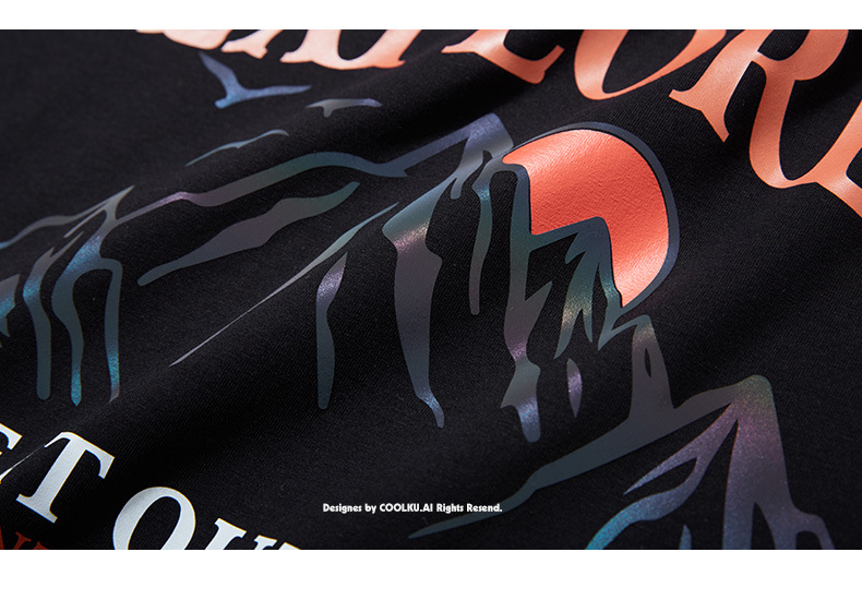 T-shirt imprimé grande taille de marque de mode T-shirt d'été ample grande taille imprimé lettre grasse T-shirt bas T6228_voghion.com