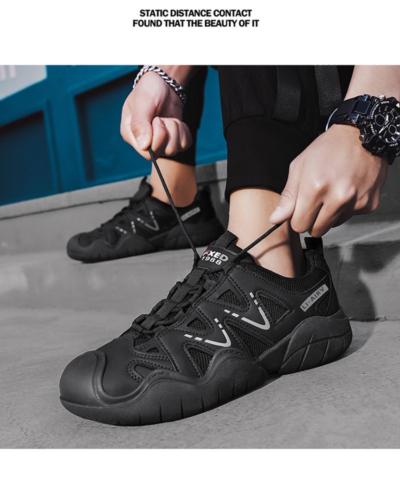 Frühling und herbst neue großen kopf bergsteigen mit hässlichen nette casual sport schuhe_voghion.com