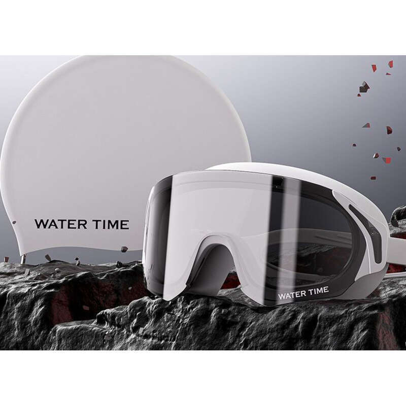 【 11000 Menschen kaufen die Marke erneut 】 WaterTime Schwimmbrille mit großem Rahmen, wasserdicht und mit Anti-Beschlag-Beschichtung in hoher Auflösung_voghion.com