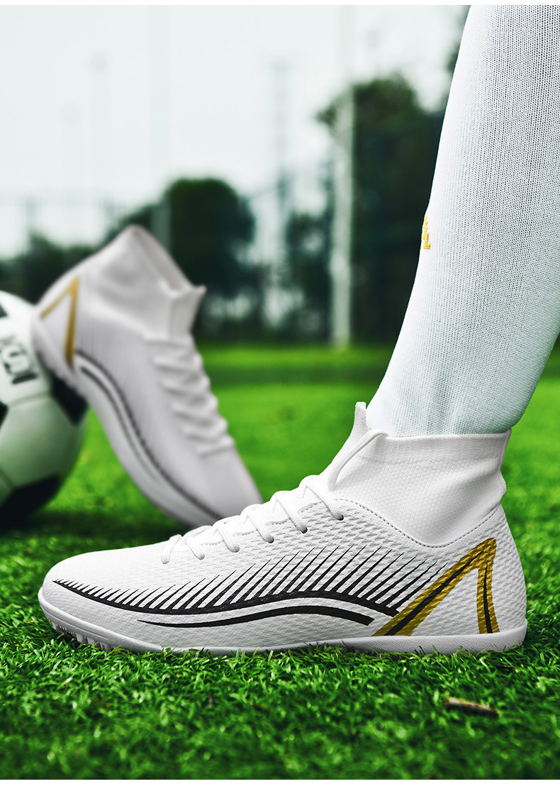 Men Women Professional Football Boots Outdoor Training Cleats Grass Match Sneakers Futsal Hot-selling High-quality Turf_voghion.com