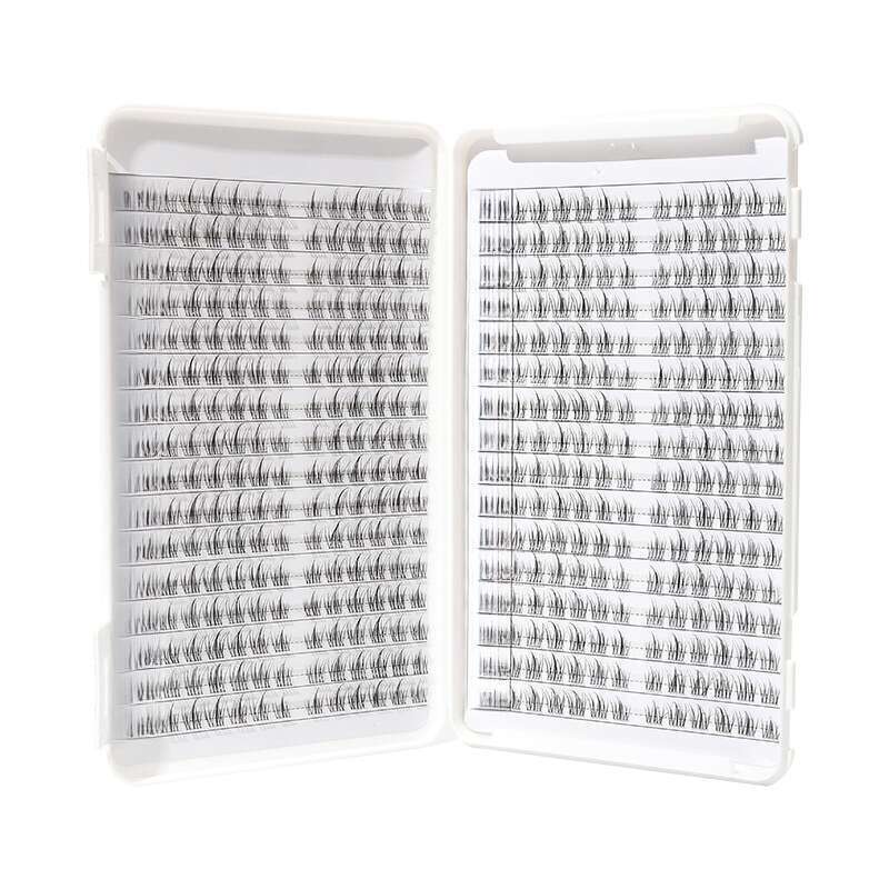 Lazy Book False Female Natural Simulation Trilogy Single Cluster Fine Stem Autoadesivo Innesto Ciglia_voghion.com