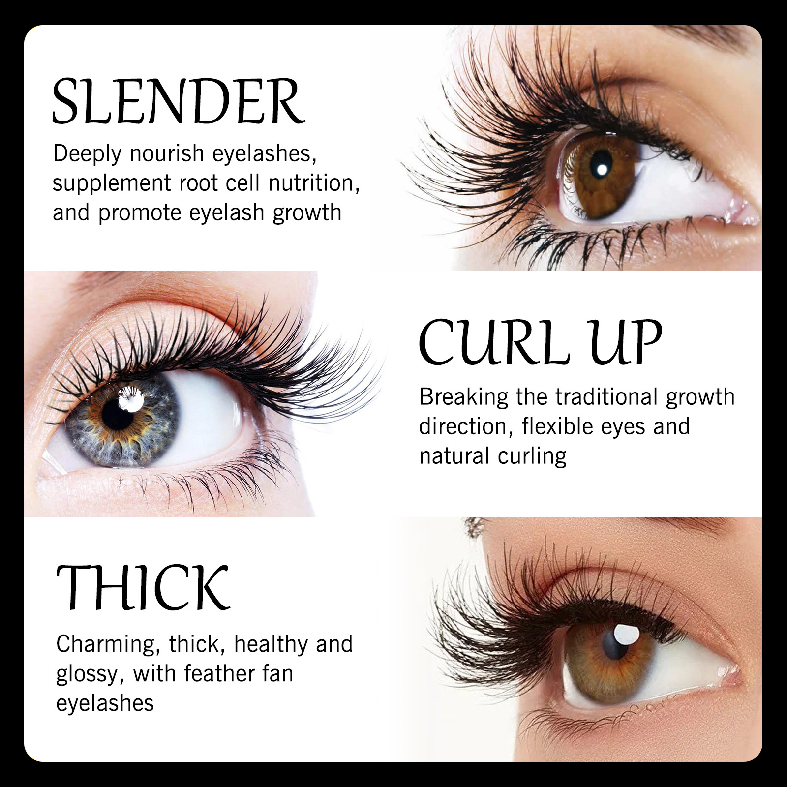 West&Month Verlengende Volumizing Mascara Ultra-Zwarte Kruldefinitie Voedende Formule Met Ergonomische Borstel_voghion.com