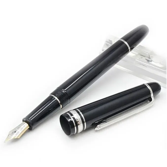 wholesale 163 Black Resin Rollerball Pen Ballpoint Pen High Quality School Office Writing Fountain Pens With_voghion.com