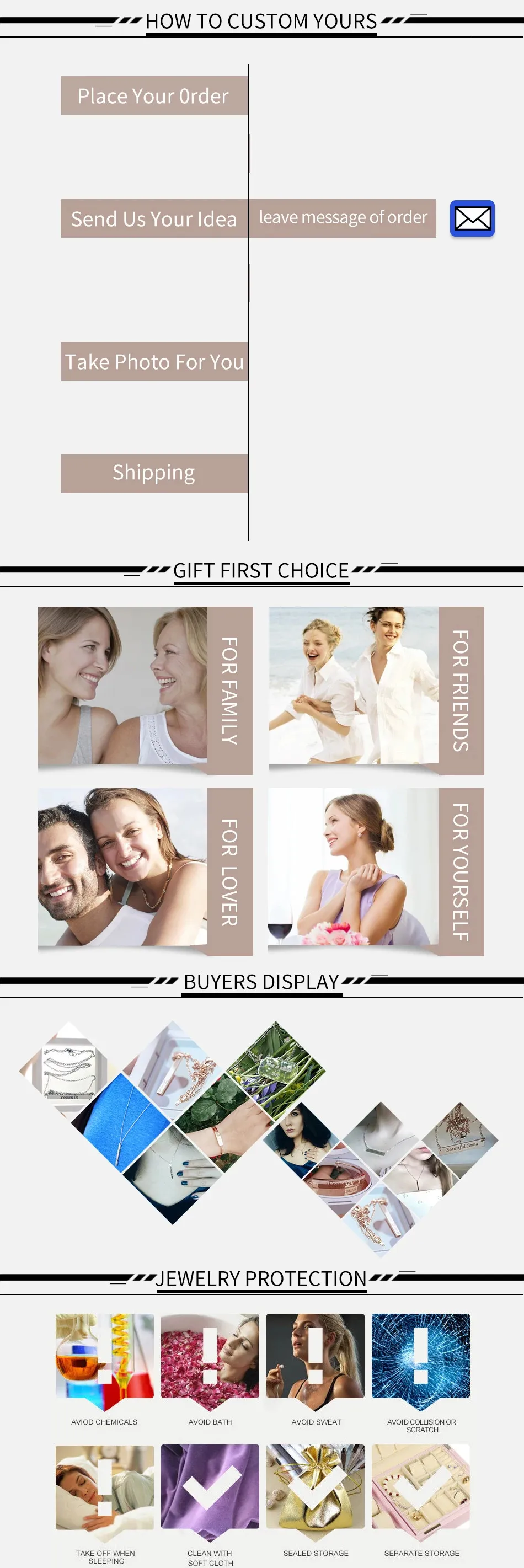 Bracelet en acier inoxydable avec nom personnalisé et plaque signalétique pour amoureux de la famille, bracelet ajustable 240507_voghion.com