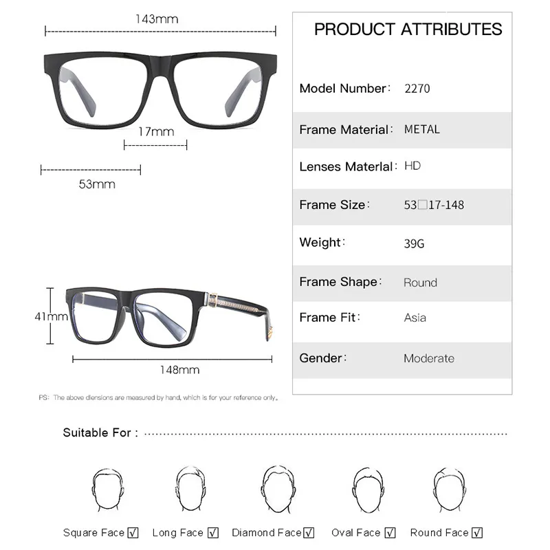 Brillendesigner Neue Mode Vintage Brillen Quadratrahmen Design 1047 2910 Rezept Steampunk Stil Männer_voghion.com