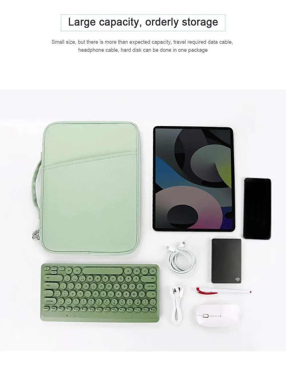 Housse pour ordinateur portable de 13,6 pouces pour livre A2337 2020 A2338 M1 Chip Pro 13 2022 M2 Air 13,6 12 11 Tablet PC Pouch CoverC241011_voghion.com