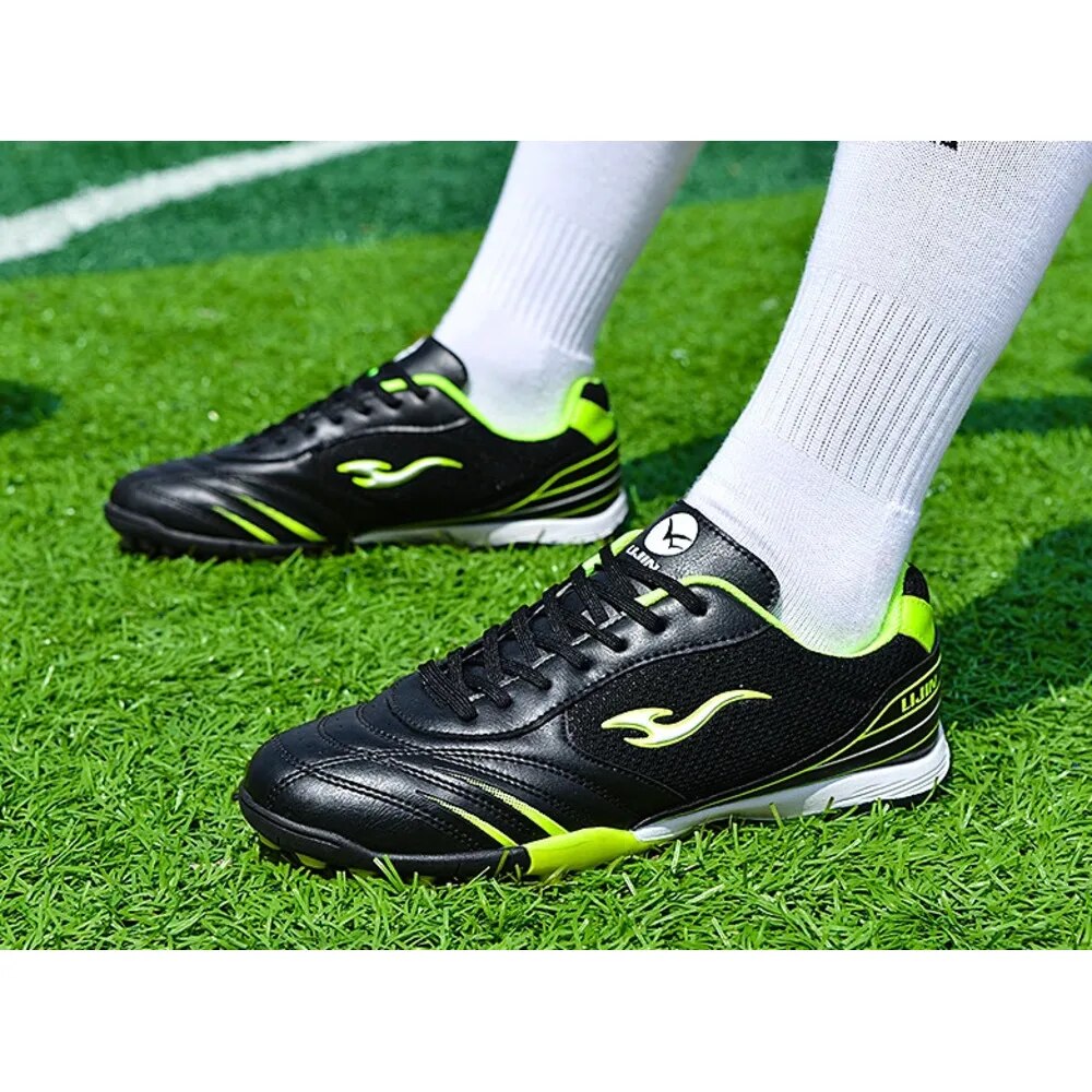 Pantofi de fotbal pentru bărbați, profesioniști, cu ghete, ultralejere, pentru antrenament, meciuri, antiderapante, sport, livrare directă, iarbă, futsal_voghion.com