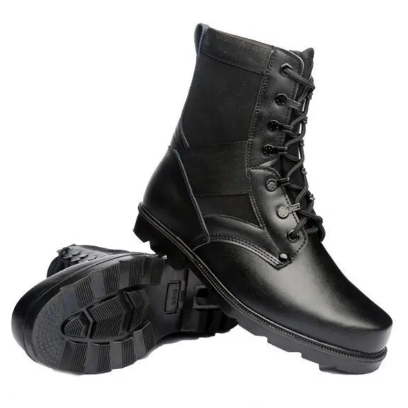 Herren Schwarze Mode Stiefel Sommer Outdoor Walking Wandern Klettern Leichte Schnürschuhe Warme Wolle Weiches Fell Plüsch_voghion.com