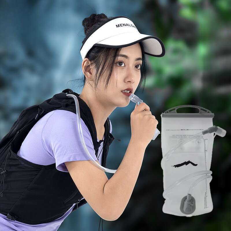 Outdoor Sports Portable Running Mountaineering Large Capacity Folding 1.5L2L Off Road Cycling Marathon Water Bag_voghion.com