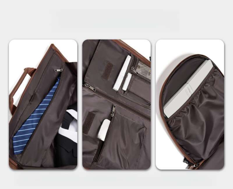 Wasserdicht, Zur Aufbewahrung von Anzügen auf Geschäftsreisen für Herren, Formelle Handgepäck-Handtasche, Gepäcktasche mit großem Fassungsvermögen_voghion.com