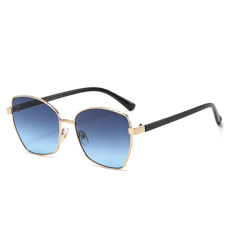 Ochelari de soare hexagonali cu lentile polaroid, designer de femei, ochelari de soare pentru bărbați, ochelari seniori, ramă de ochelari pentru femei, metal vintage_voghion.com