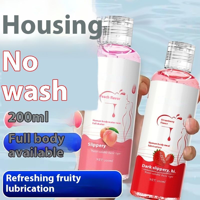 Fruit flavored body lubricant women's private parts, no wash masturbator for men's anus, adult couple sexual products_voghion.com