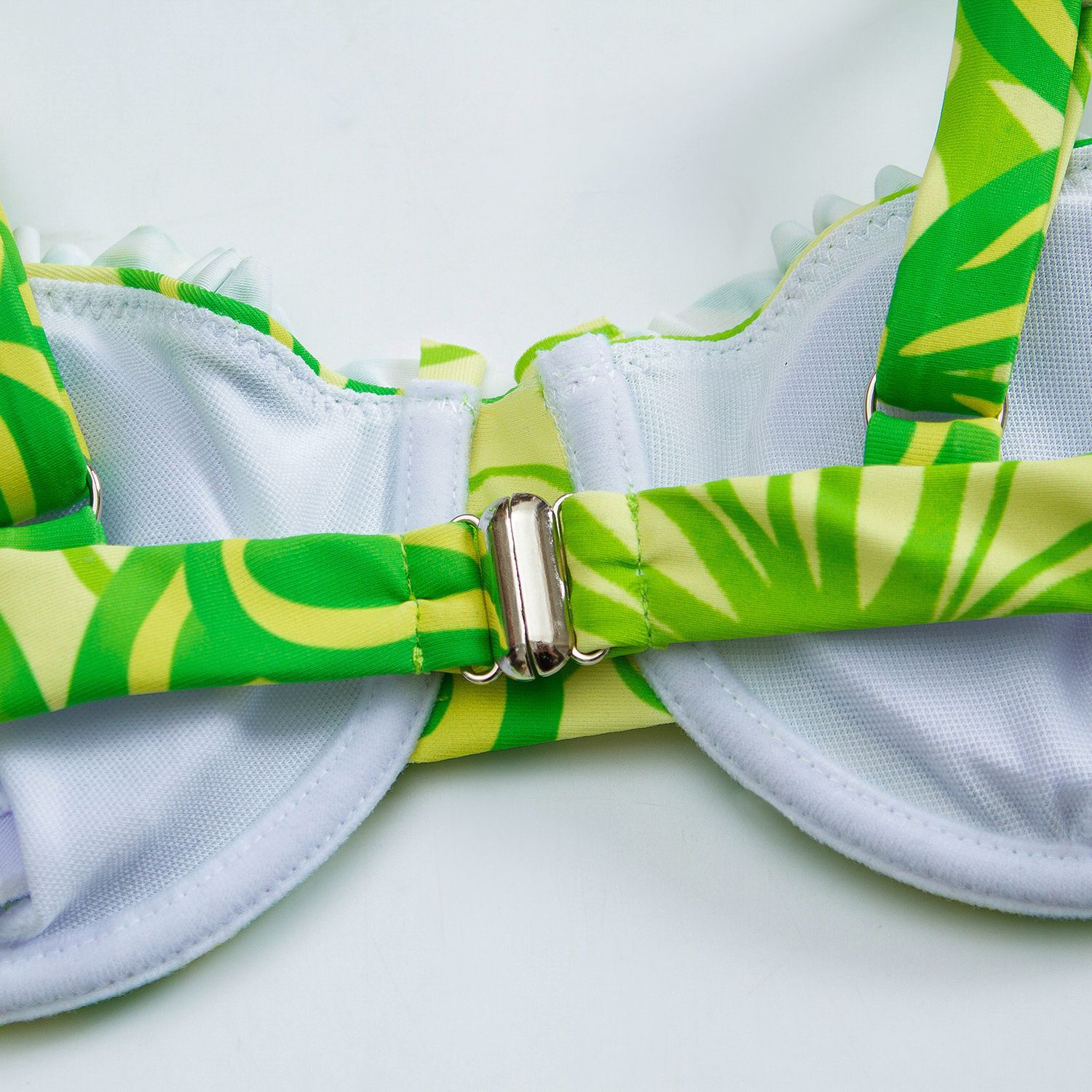 Damen Sexy Spitzenbikini Bikini Damen Split Badeanzug_voghion.com