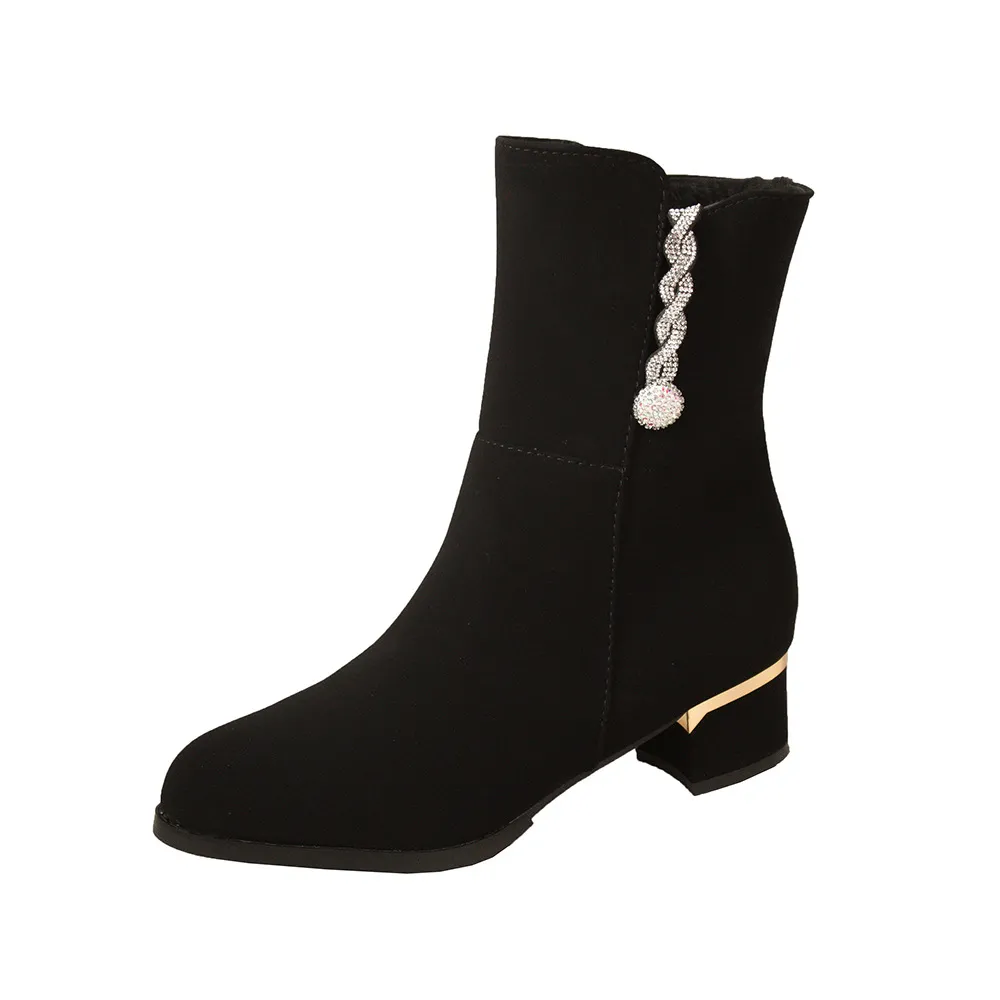 Women's Boots Autumn Winter Fashionable Design Minimalist Style Comfortable Free Shipping Size_voghion.com