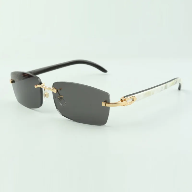 Women for Computer Designer Mirror Fashion Police Glasses Frame Frameless Buffs Sunglasses 3524012 with_voghion.com