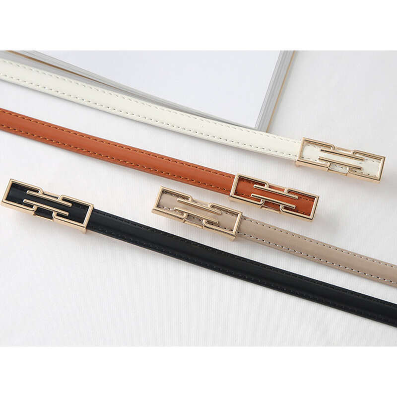 Korean Version Of The Hundred Fashion Decorative Jeans Small Dress Women's Trouser Belt_voghion.com