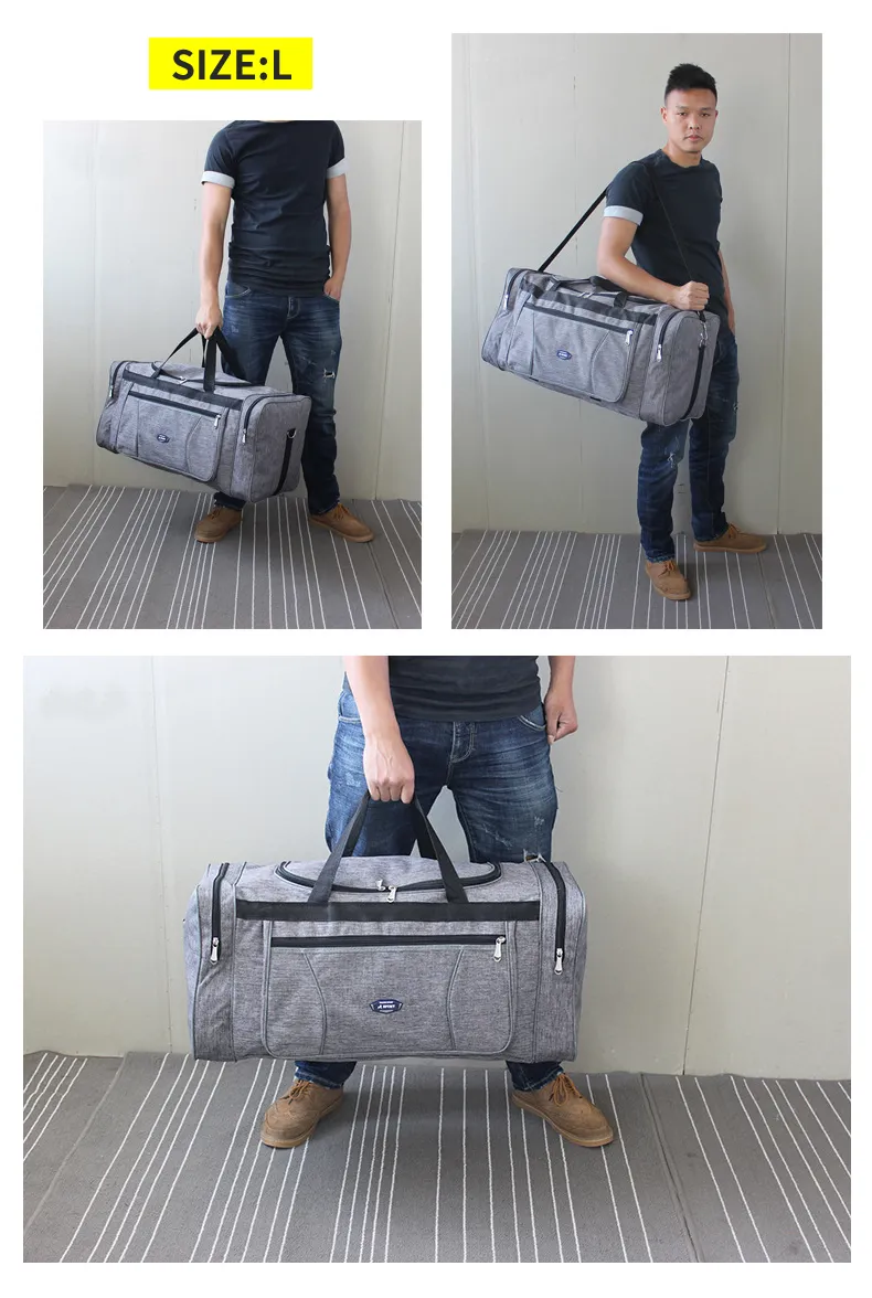 Reistas 70 cm, dames, handbagage, lage heren, hoogwaardige Oxford weekendtassen, Sac De Sport_voghion.com