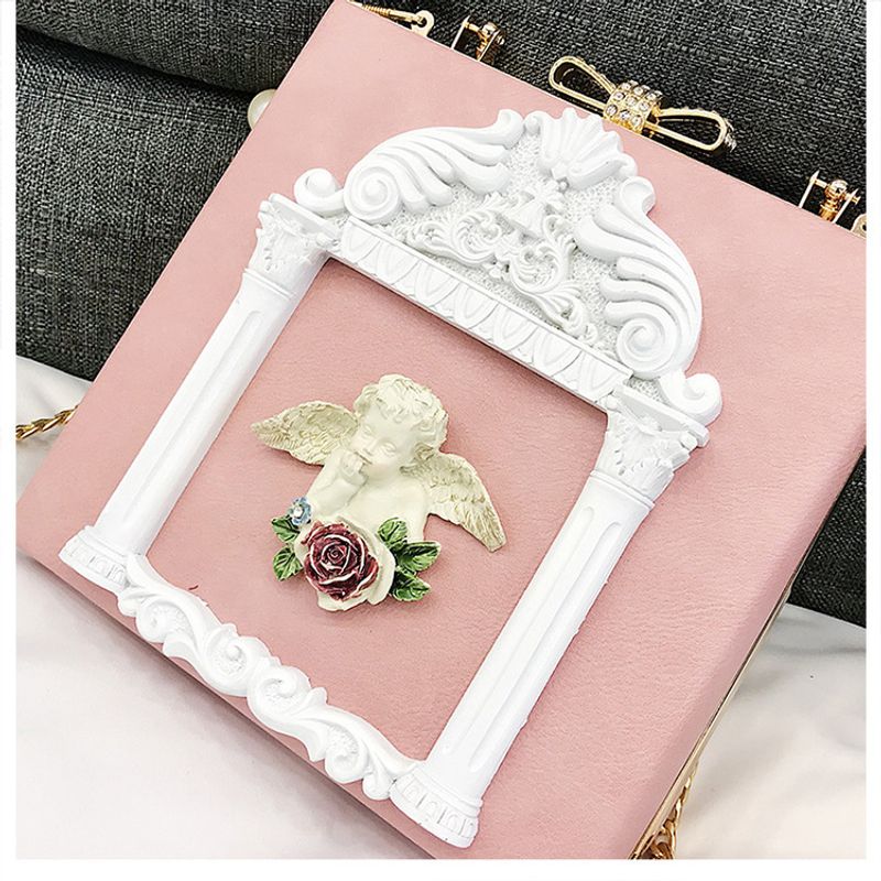 Small Baroque Angel Shoulder Bag For Women With Chain Strap_voghion.com