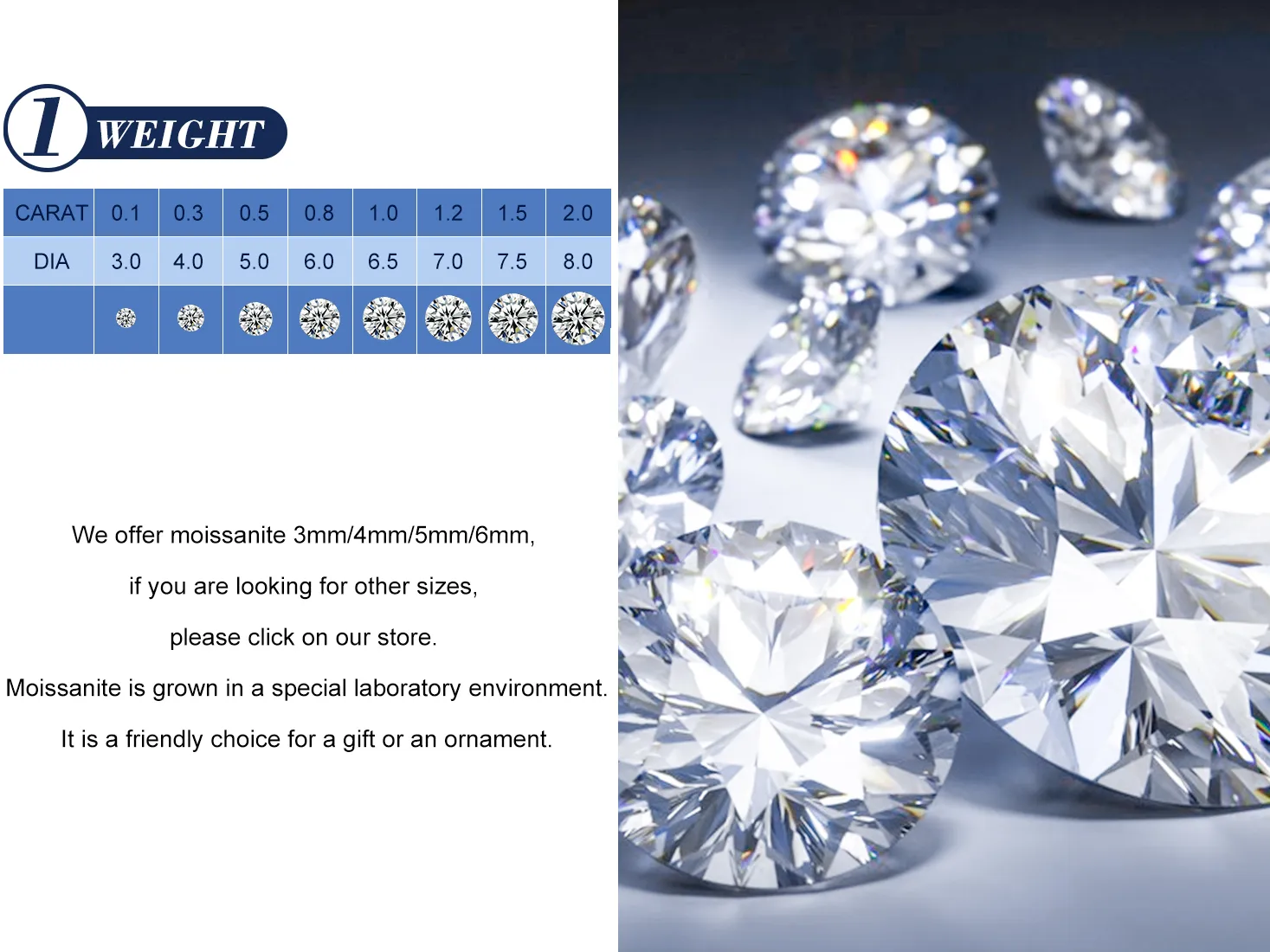 Moissanite Diamond Tennis Chain Necklace For Men And Women_voghion.com