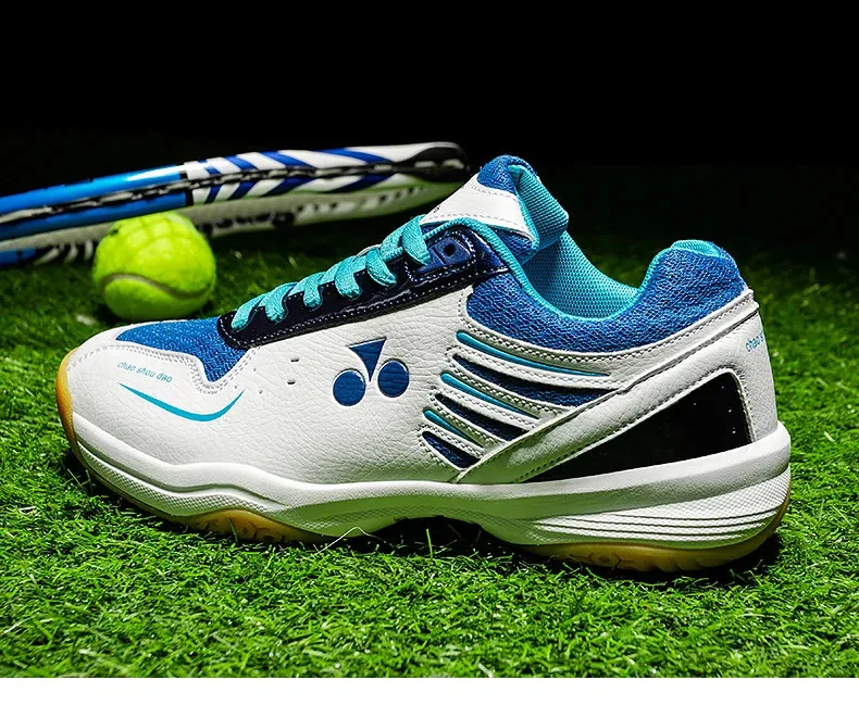 womens breathable volleyball Mens badminton shoes indoor athletic training sneakers tennis couple_voghion.com