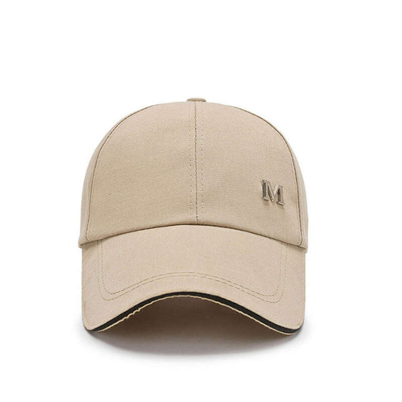 Spring Baseball Men's Canvas M Standard Long Edge Sunshade Hat Outdoor Sports Casual Duckbill Cap_voghion.com