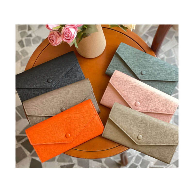 Echtes Leder Damen lange, multifunktionale, große Kapazität, neue Art, kleine Handtasche_voghion.com