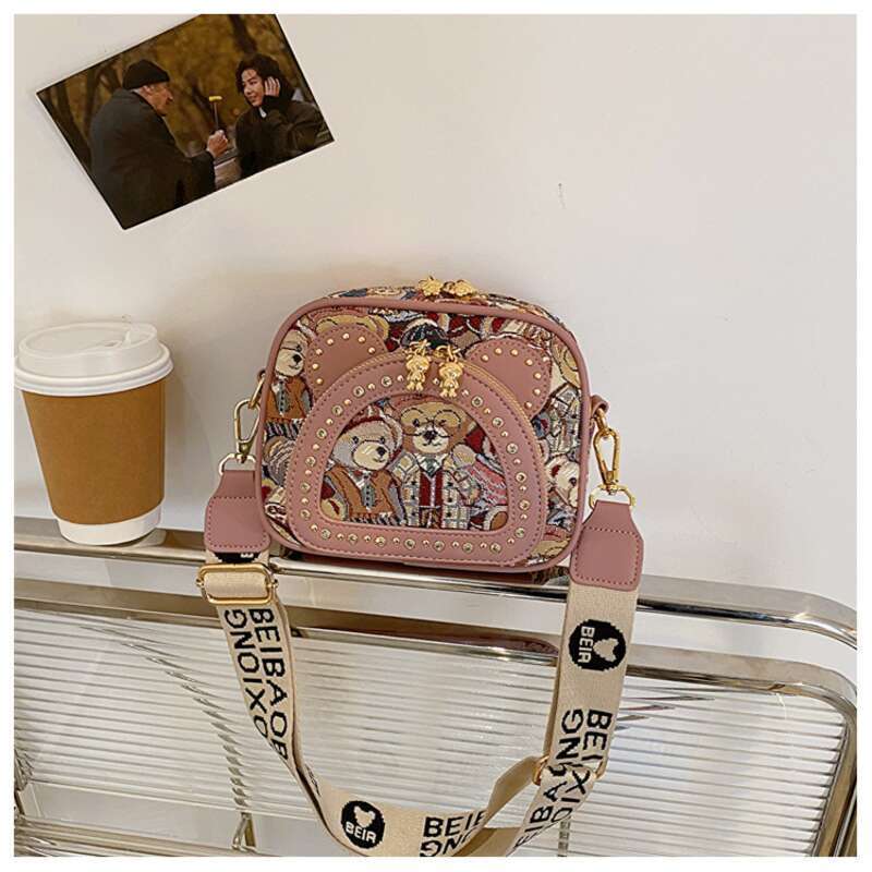 Bestickte süße Mini-Umhängetasche für Frauen, kleine Handtaschen, Armband, Geldbörse, Handytasche, Münzbörse_voghion.com