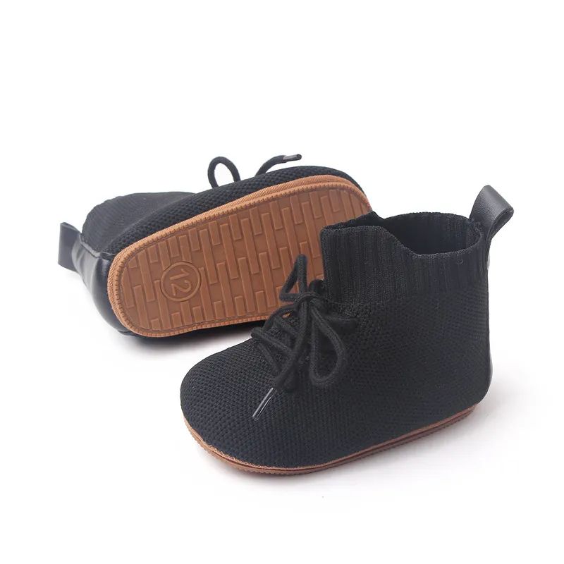 Rutschfest Outdoor-Trëppelschong fir Puppelcher a Klengkanner Cutefeet Baby Prewalker Knöchelstiefelen_voghion.com