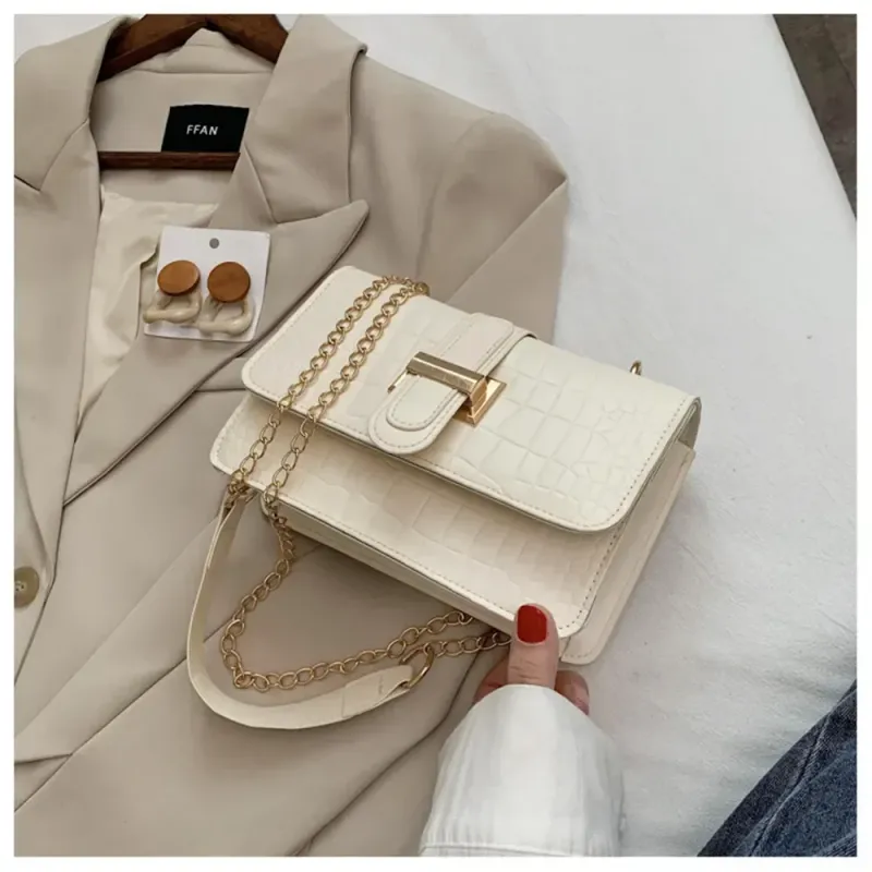 Quadratische Schulter für Frauen 2023 Crossbody Weibliche Kette elegante Designer Marke Puse og Taschen_voghion.com