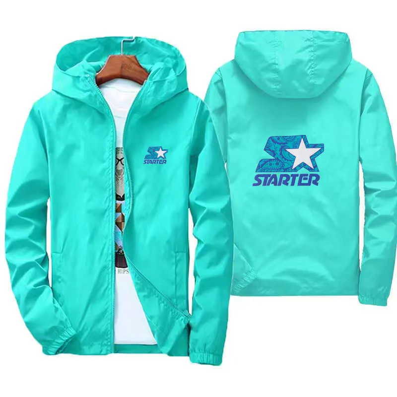 Jacketten 2022 STARTER Mark Fréijoer Hierscht Männer Sportkleeder Casual Aviator Kapuzen Schnelldréchent Moud Militär Plus Gréissten S-7XL_voghion.com