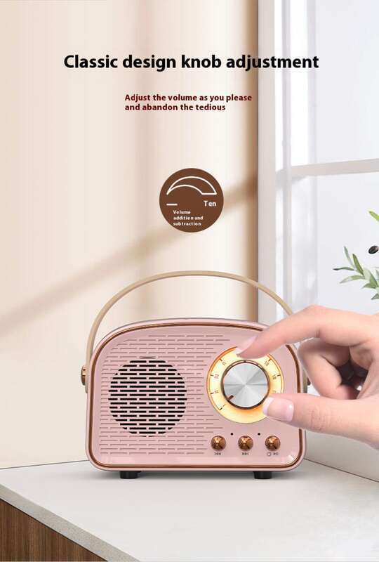 Subwoofer, Mini-Lautsprecher, Kabellose hohe Klangqualität, Übergewicht High-End, tragbar für Zuhause und draußen_voghion.com