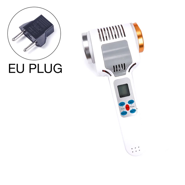 Electric Ultrasonic Hot And Cold Hammer Home Facial Massager LED Display Anti-Aging Beauty hine Skin Repair Moisturizing_voghion.com