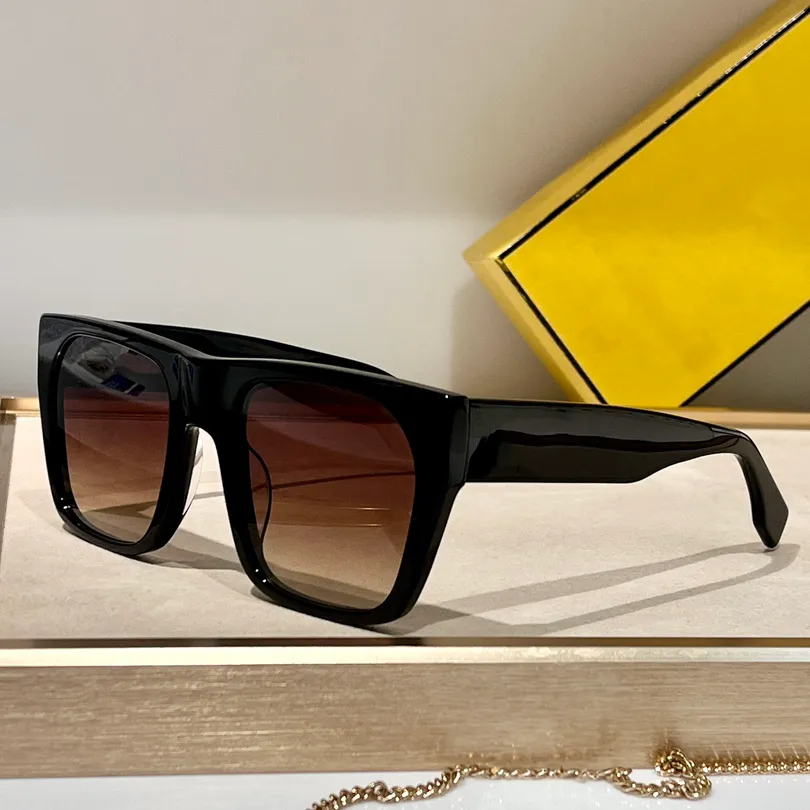 Modeontwerper zonnebrillen voor mannen vrouwen zomer 037 High Street Outdoor Style UV400 CR39 Retro Plate Acetaat Vierkant_voghion.com