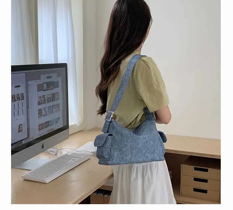 Women's Large Capacity Leather Shoulder Bag For Daily Commute_voghion.com