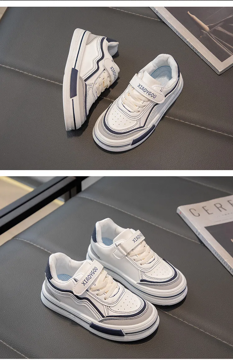 Kids Board Girl's Sneakers Fashion Hook Student Boys Cutefeet Sport Running Autumn New Toddler Casual Shoes Size 26 - 37_voghion.com