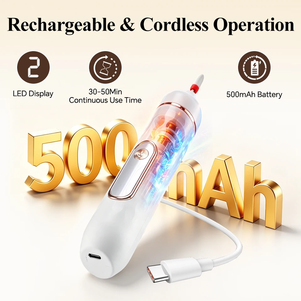 Electric Callus Remover For Feet And Hands With Grinding Heads_voghion.com