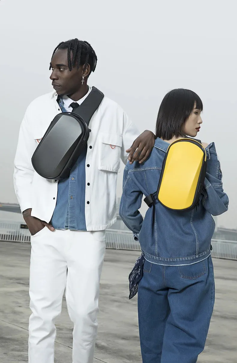 BANGE Borsa a tracolla multifunzione USB da uomo in TPU impermeabile da viaggio Sg Messenger Pack per uomo 240924_voghion.com