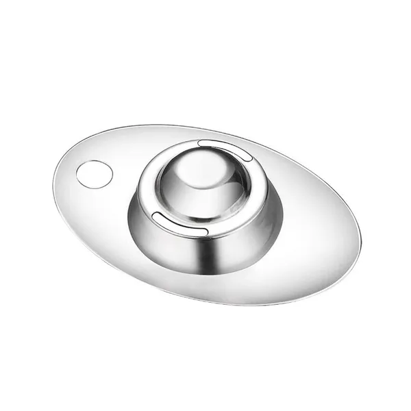 Eiertrenner aus Edelstahl zum Trennen von Eigelb und Eiweiß für Kuchen, Eiercreme und Mayonnaise_voghion.com