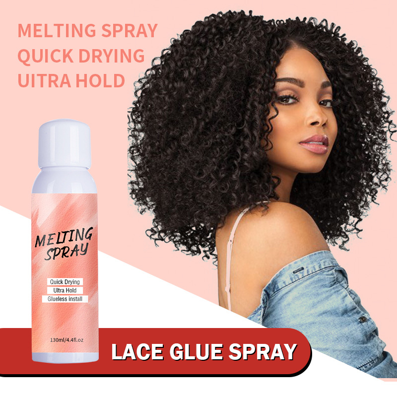 Lace wig easy drying lace glue transparent spray